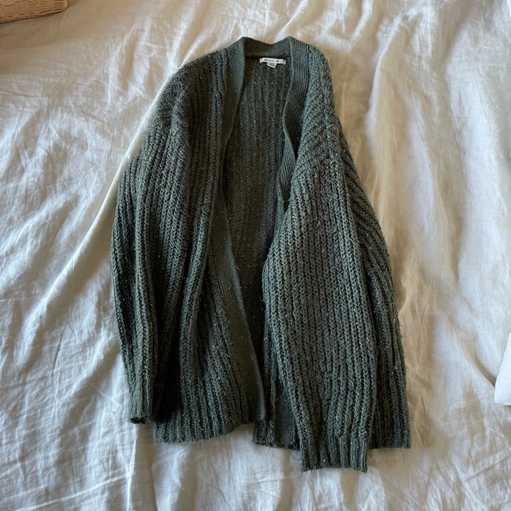 AE Long Thick Cardigan